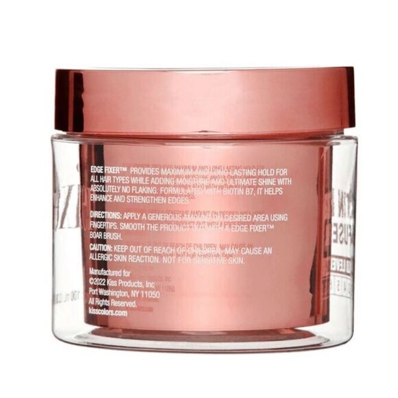 New Sealed Pack of 3 KISS Edge Fixer 24 Hour Max Hold Sweet Peach - Picture 4 of 4